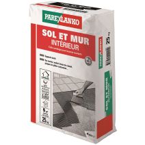 Colle de carrelage sol et mur intérieur gris - PAREXLANKO